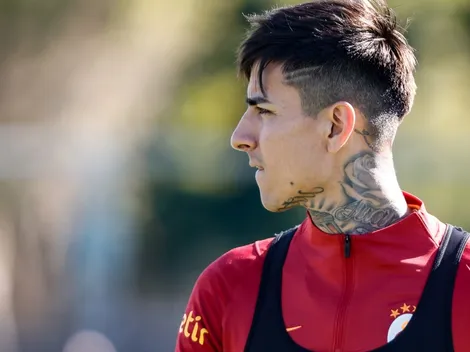 Erick Pulgar debutó en empate de Galatasaray