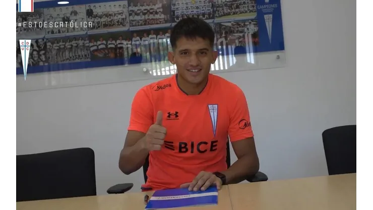 Yamil Asad se transformó en el quinto refuerzo de los Cruzados