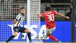 Sebastián Vegas fue titular en la caída de su equipo en Emiratos Árabes Unidos