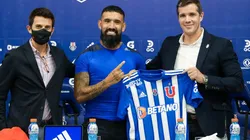 El nuevo delantero de los azules buscará realizar una buena temporada