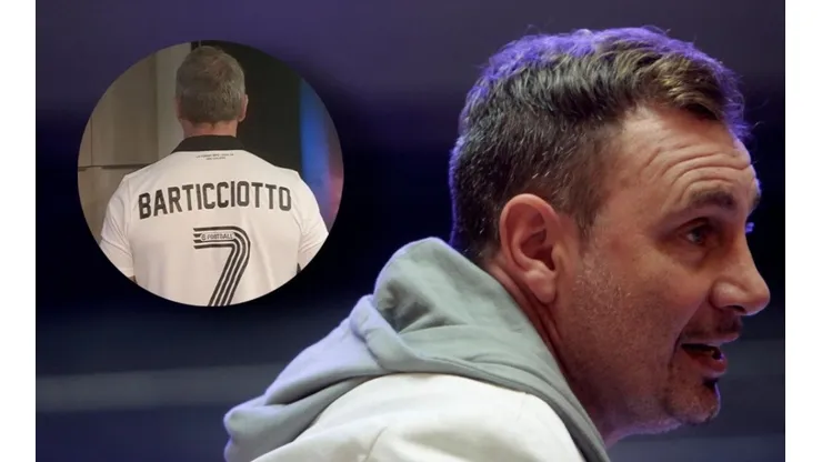 El ex 7 de los albos lució la nueva camiseta para este 2022