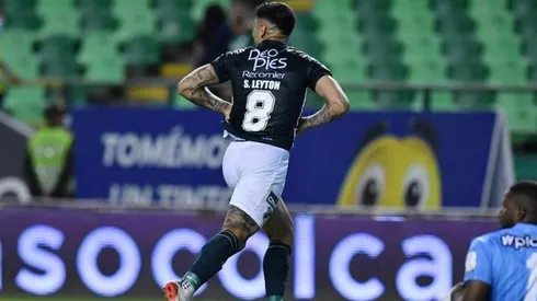 Leyton anota su primer gol en Colombia para triunfo del Deportivo Cali.