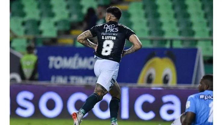 Leyton anota su primer gol en Colombia para triunfo del Deportivo Cali.