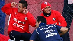 Ambos jugadores compartieron camarín en la Roja