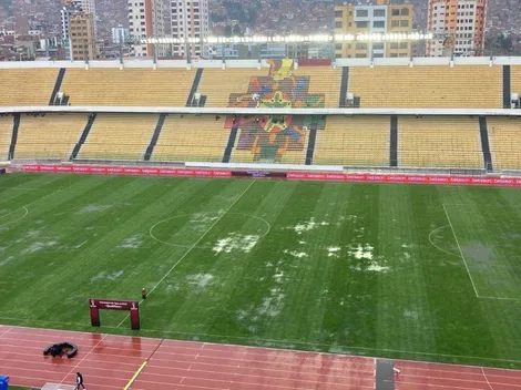 Fuertes lluvias en Bolivia atrasan el partido con Chile