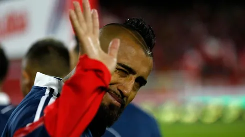 Arturo Vidal se mostró animado en la previa al duelo de Chile ante Bolivia