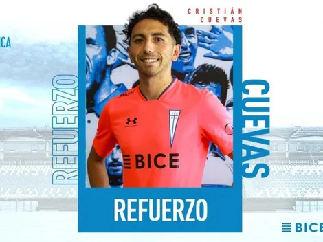 Cristián Cuevas es nuevo refuerzo de Universidad Católica