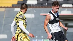 Luciano Arriagada fue figura en un nuevo amistoso de los albos