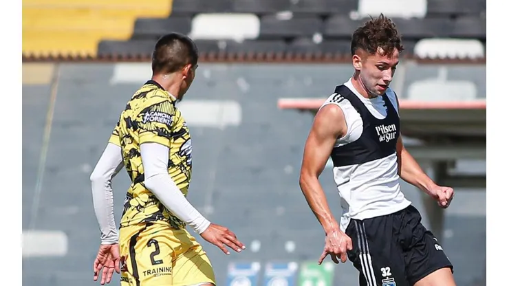Luciano Arriagada fue figura en un nuevo amistoso de los albos