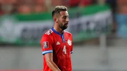 El lateral chileno expresó algunas palabras durante este sábado