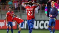 Liberman criticó el rendimiento de Chile en caída con Argentina.