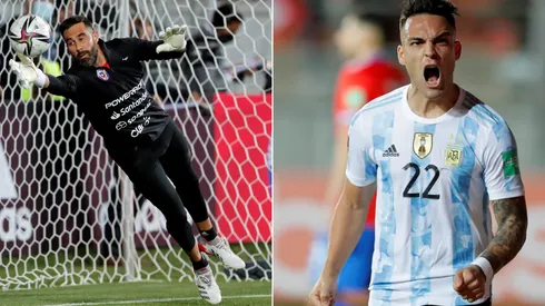 La Roja sufre lesión de Claudio Bravo y gol de Lautaro Martínez.