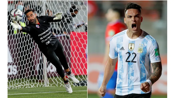 La Roja sufre lesión de Claudio Bravo y gol de Lautaro Martínez.