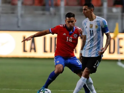 Vegas queda suspendido para el partido de Chile con Bolivia