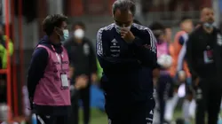 Lasarte encamina ausencia de Bravo para el partido con Bolivia.