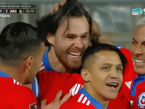 Ben Brereton con tremendo cabezazo empata para Chile ante Argentina