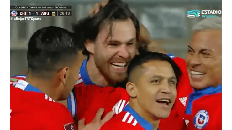 Ben Brereton marca su cuarto gol con la Selección Chilena