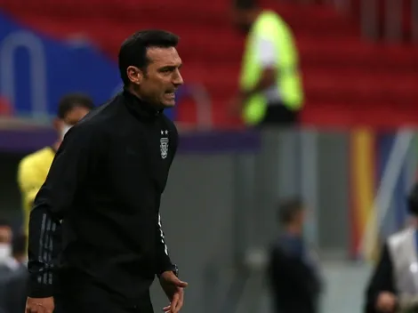 Scaloni aclara su ausencia en el partido ante La Roja