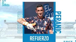 Nicolás Peranic es refuerzo de Universidad Católica