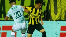 Wanderers cayó ante Peñarol en Montevideo.