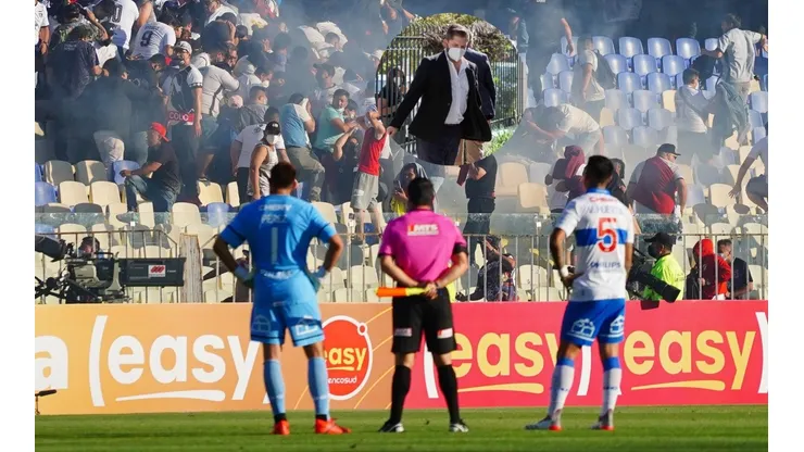 Boric lamenta incidentes entre hinchas cruzados y colocolinos.