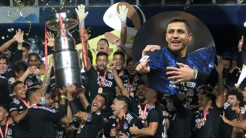 El seleccionado chileno compartió una imagen por el título albo