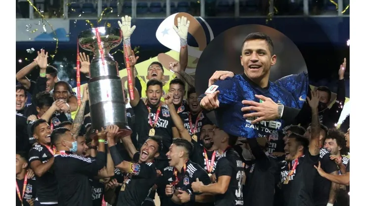 El seleccionado chileno compartió una imagen por el título albo