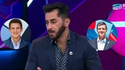 Johnny Herrera reparó en Luis Roggiero y Michael Clark.