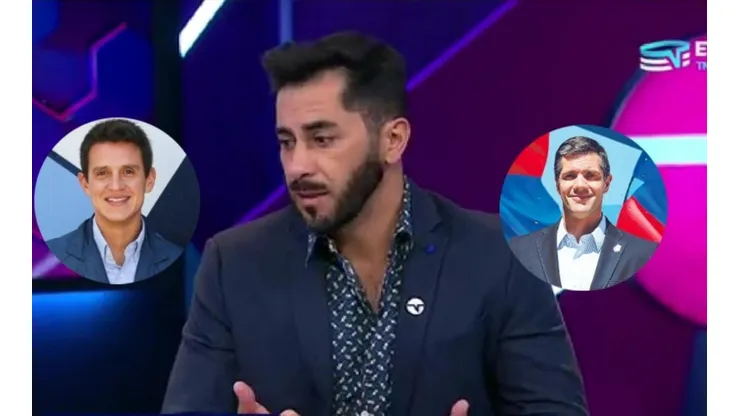 Johnny Herrera reparó en Luis Roggiero y Michael Clark.
