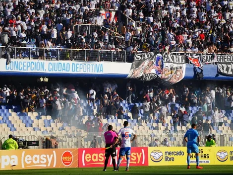 Partido detenido por pelea entre barras bravas de Colo Colo y la UC