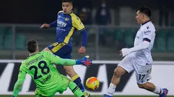 Gary Medel fue titular y jugó todo el compromiso en empate del Bologna ante Hellas Verona