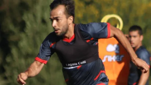 Vidangossy entrenando junto a sus compañeros.