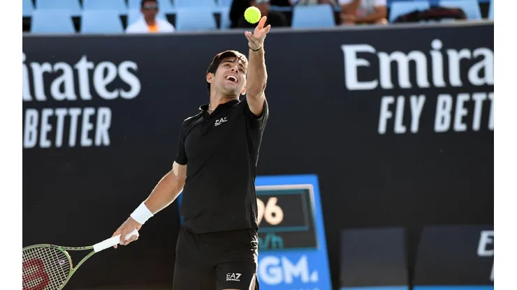 Garin quiere instalarse en la cuarta ronda de Australia.