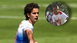 El ex jugador de La Franja habló del mediocampista cruzado