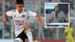Juan Cristóbal Guarello se refiere al rendimiento de Vicente Pizarro en Colo Colo ante Boca Juniors
