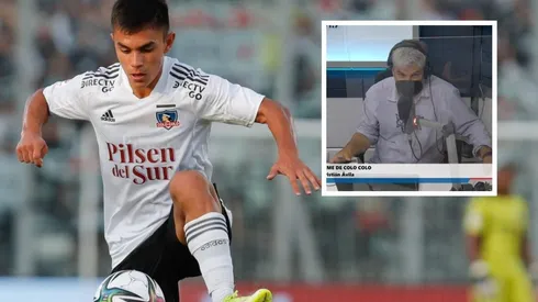 Juan Cristóbal Guarello se refiere al rendimiento de Vicente Pizarro en Colo Colo ante Boca Juniors