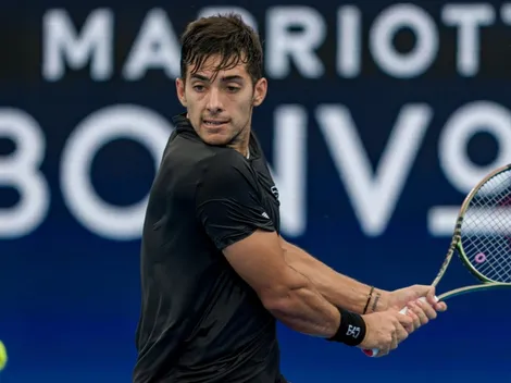 Garin supera en maratónico partido a Martínez y avanza en Australia