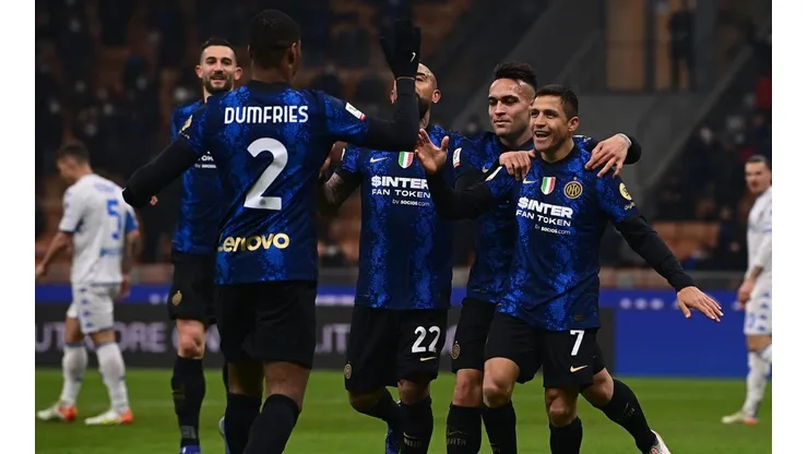 Alexis Sánchez fue titular tiempo reglamentario y prorroga en triunfo del Inter frente al Empoli