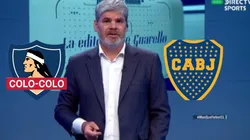 Guarello apuntó a las diferencias entre Colo Colo y Boca para explicar la derrota alba.