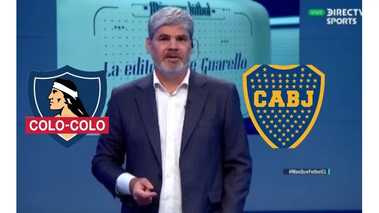 Guarello apuntó a las diferencias entre Colo Colo y Boca para explicar la derrota alba.