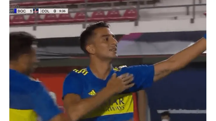 Video: González coloca el 1-0 de Boca sobre Colo Colo.