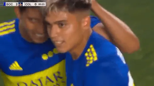 Video: Zeballos coloca el 2-0 de Boca sobre Colo Colo.