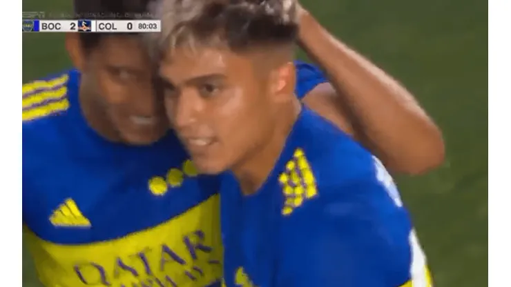 Video: Zeballos coloca el 2-0 de Boca sobre Colo Colo.