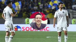 Caamaño fue crítico con la caída alba ante Boca Juniors.