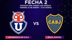 La U va por su segundo partido en el Torneo de Verano ante Boca Juniors.