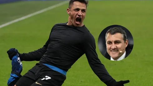 Christian Vieri llenó de elogios a Alexis Sánchez.