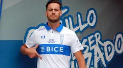 Lucas Melano es presentado como nuevo jugador de Universidad Católica