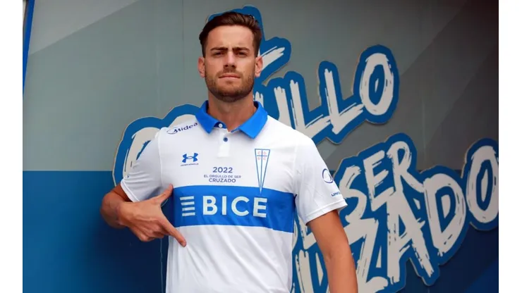 Lucas Melano es presentado como nuevo jugador de Universidad Católica