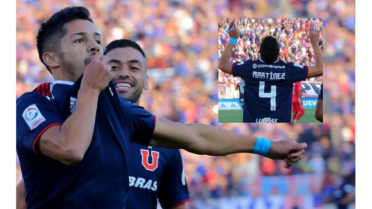 Jimmy Martínez ocupará el número 4 en la Universidad de Chile en la temporada 2022