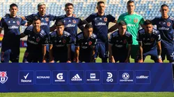 La formación de la U para disputar el Superclásico en Argentina.